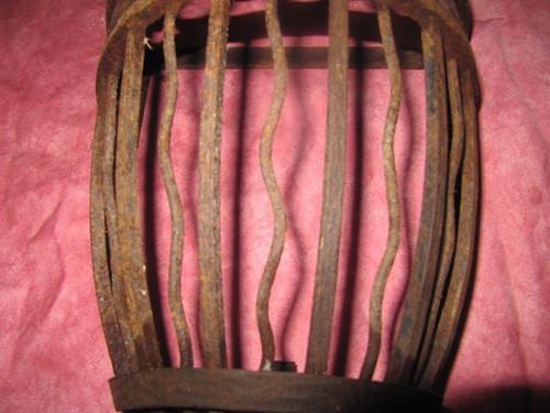 Early 20th century wrought iron wall lamp