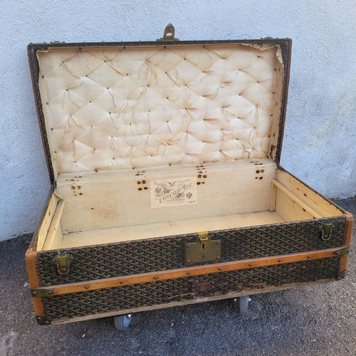 Cabine Goyard trunk, Early 20th Century