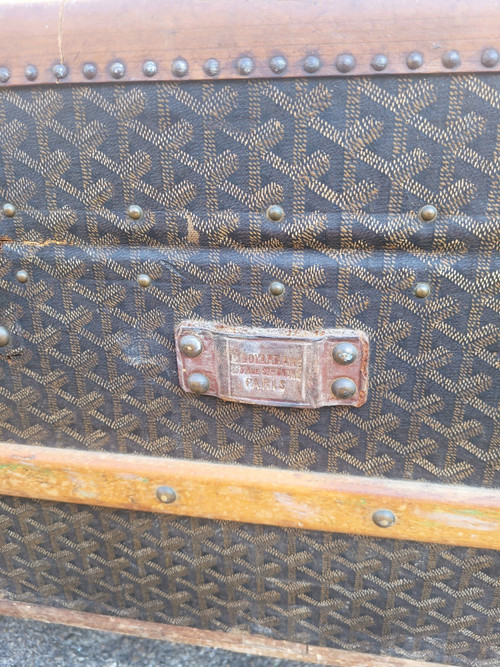 Cabine Goyard trunk, Early 20th Century