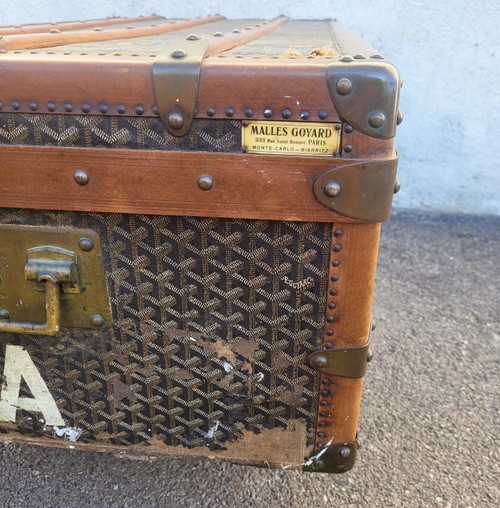 Cabine Goyard trunk, Early 20th Century