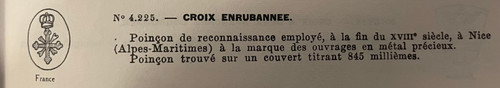  Confiturier en argent massif époque empire 