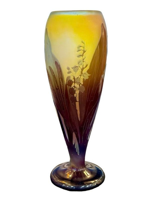 Emile Gallé Vase  "Muguet"