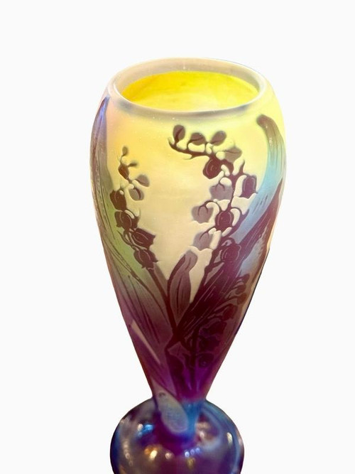 Emile Gallé Vase  "Muguet"