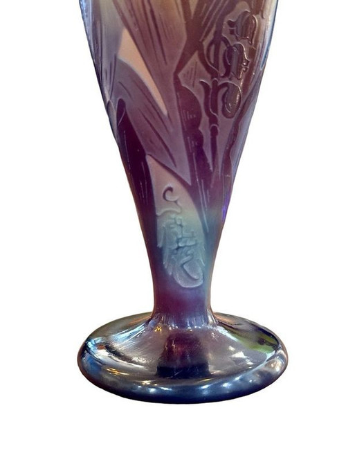 Emile Gallé Vase  "Muguet"