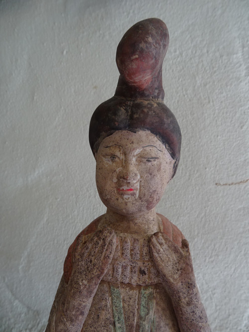 Terracotta statuette, China