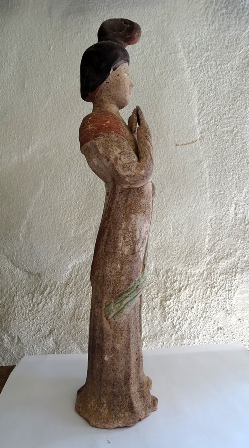 Terracotta statuette, China