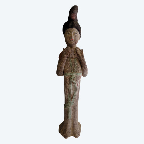 Terracotta statuette, China