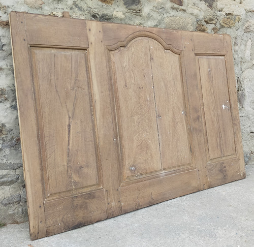 18th Century Woodwork Trumeau In Oak And Other Woodwork Old Doors