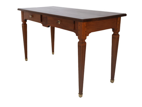 Console table in walnut Louis XVI style early 19th 