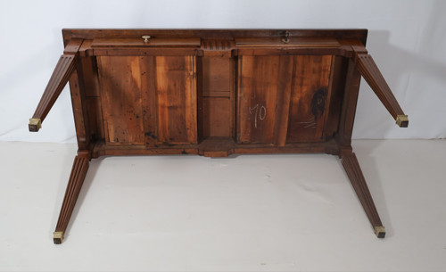 Console table in walnut Louis XVI style early 19th 