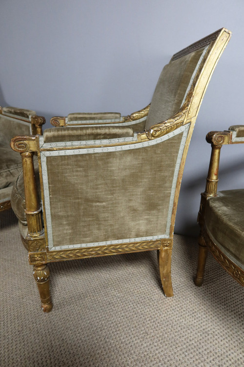 Directoire period living room