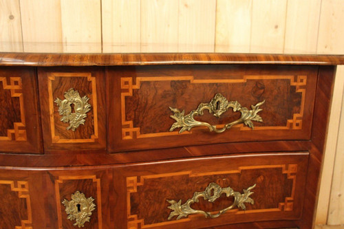 Commode En Marqueterie XVIIIeme Louis XIV