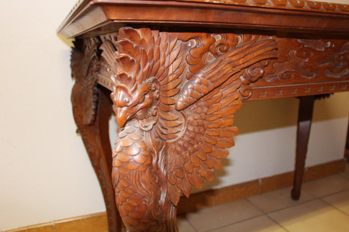 Nineteenth-century Carved Middle Table