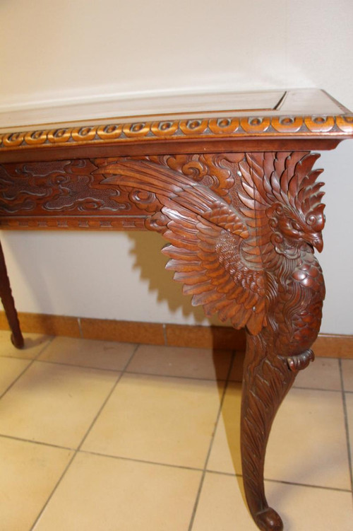 Nineteenth-century Carved Middle Table