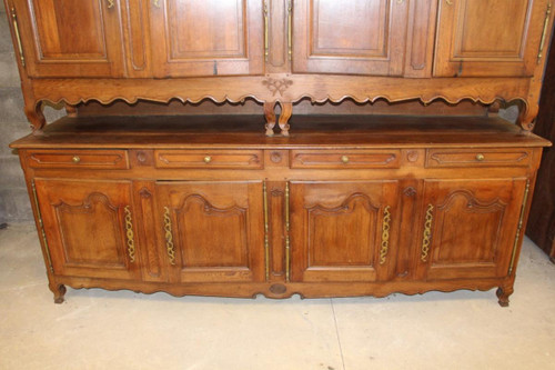 Buffet Deux Corps de chateau 8 Portes XVIIIeme