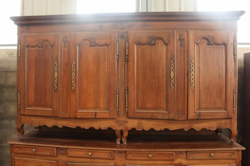 Buffet Deux Corps de chateau 8 Portes XVIIIeme