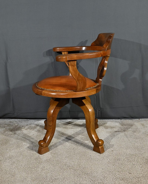 Fauteuil Pivotant, époque Victorienne, Angleterre – 2ème partie XIXe