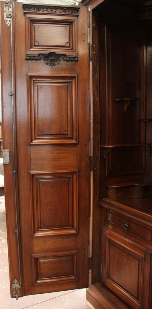 Importante Armoire De Présentation De Chateau ,époque Régence XVIIIeme