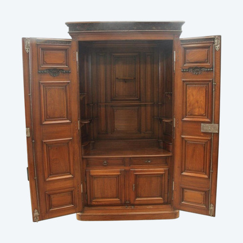 Importante Armoire De Présentation De Chateau ,époque Régence XVIIIeme