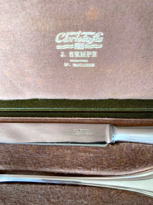 Christofle cutlery case