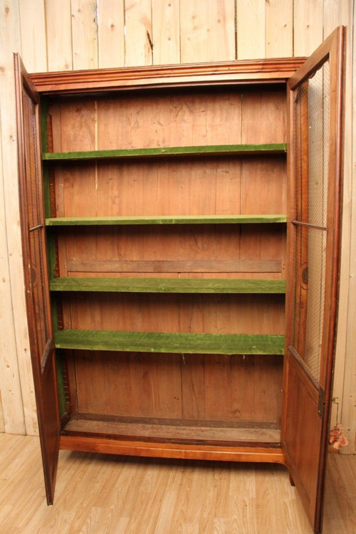 Bookcase in cherry wood, 19th century