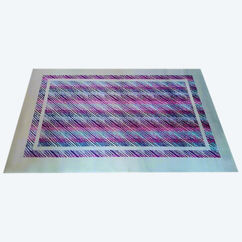 1980s Gorgeous Geometric Italian Woolen Rug by Missoni for T&J Vestor