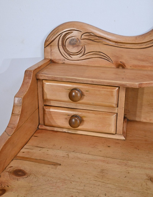 Pine sideboard enfilade, Wales - 1920