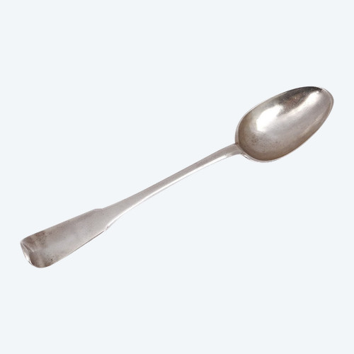 Silver Stew Spoon Fermiers Généraux Bayonne 190gr 18th century