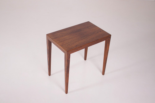 Table basse danoise en palissandre, Severin Hansen.