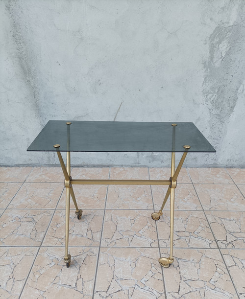 Jacques Adnet (in the style) Coffee table 1960