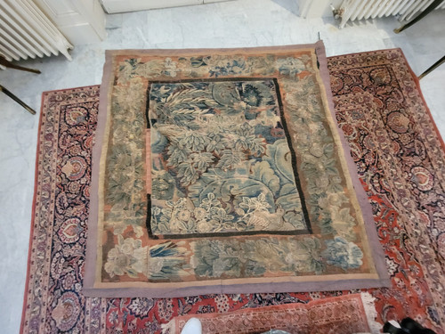 Aubusson carpet.