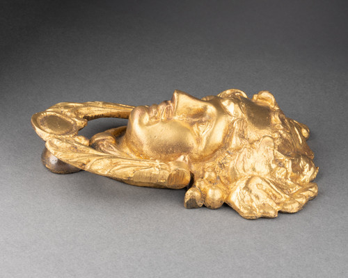 Gilt Bronze Door Knocker, 19th Century