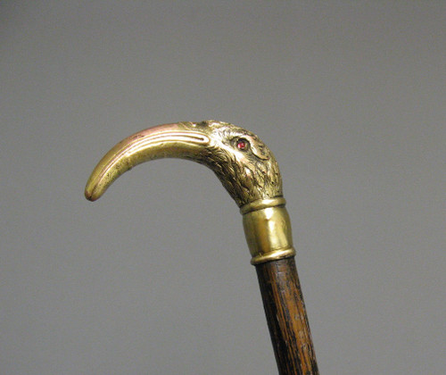 Dandy" cane with eagle-head knob