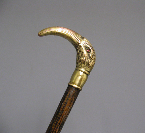 Dandy" cane with eagle-head knob