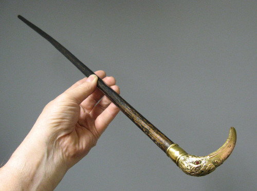 Dandy" cane with eagle-head knob