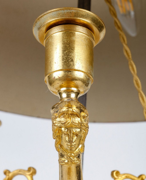 Empire period Bouillotte lamp