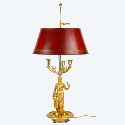 Empire period Bouillotte lamp