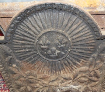 Old fireplace plaque 