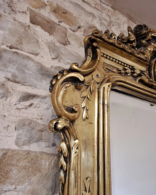 Louis XV inspired mirror 85 x 62