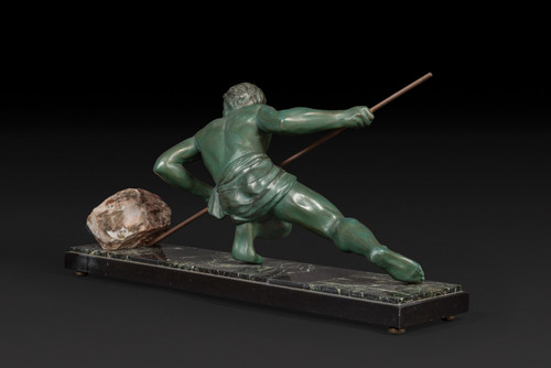 Statue en bronze « L’EFFORT » ou « L’ATHLETE » DE GUSTAVE LOUIS BUCHET (1888-1963) :