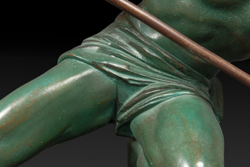 Statue en bronze « L’EFFORT » ou « L’ATHLETE » DE GUSTAVE LOUIS BUCHET (1888-1963) :