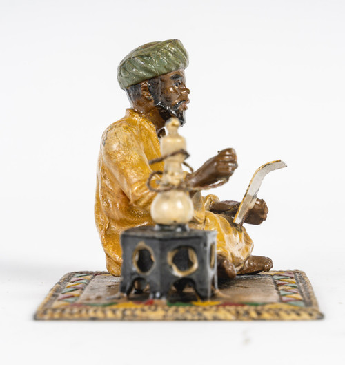 Orientalist Sculpture in Polychrome Regulates 20th century