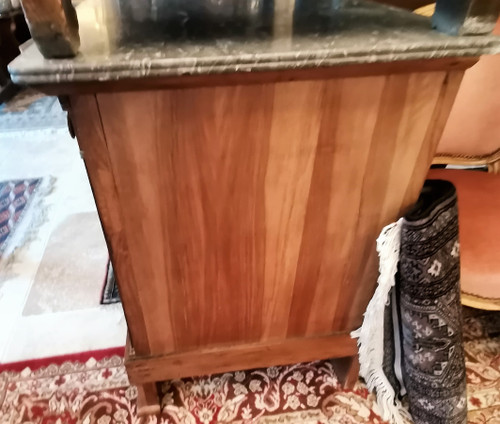 Commode de restauration avec marbre 