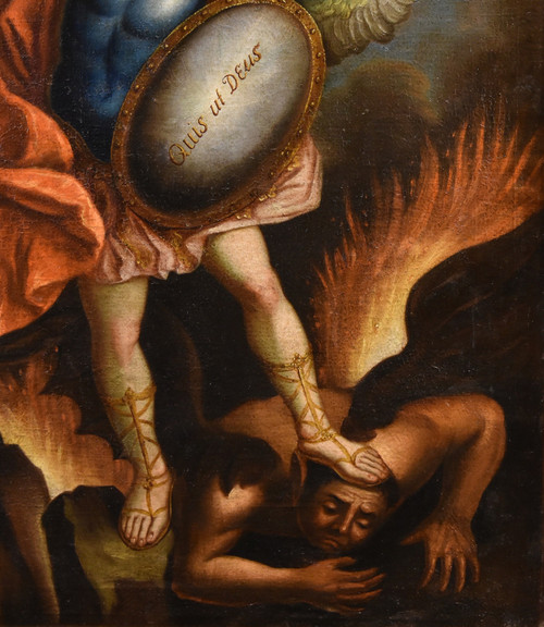  Saint Michael The Archangel, Juan Pedro López (venezuela, 1724 - 1787)