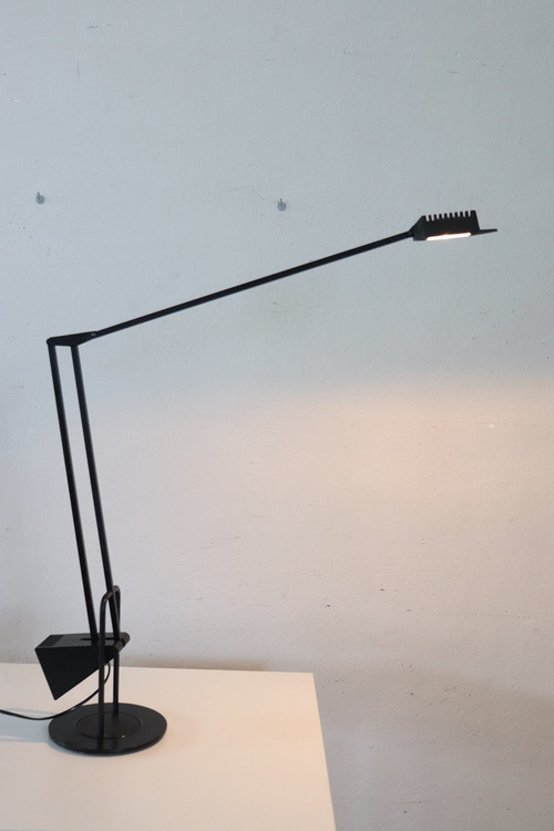 Italian Design Desk Lamp 1980s,  Flamingo model by Fridolin Naef for Luxo