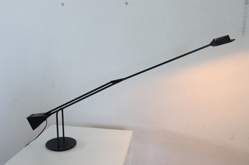 Italian Design Desk Lamp 1980s,  Flamingo model by Fridolin Naef for Luxo