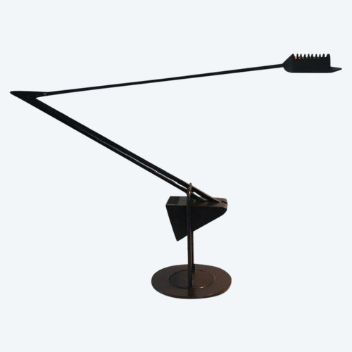 Italian Design Desk Lamp 1980s,  Flamingo model by Fridolin Naef for Luxo