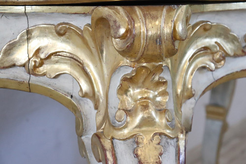 Italian Baroque Style Console Table 