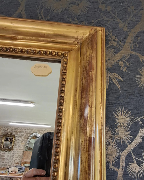 19th century mirror 203 x 138