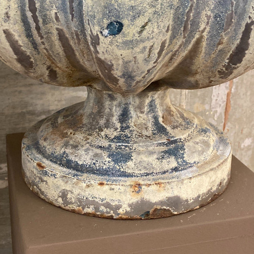 Pair of 19th century cast iron basins